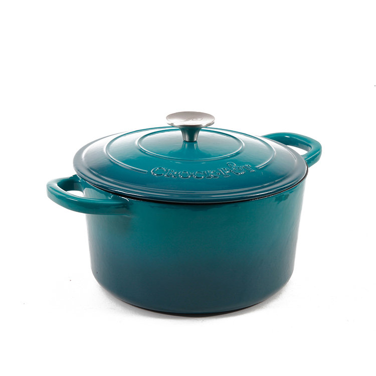 Crockpot Artisan Round Dutch Oven with Lid & Reviews Wayfair